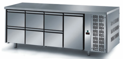 GS-PROFI Kühltisch FGN4/22 - GN 1/1 